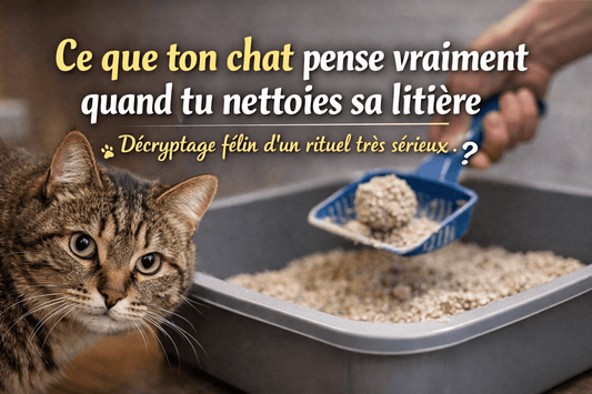 Ce que ton chat pense vraiment quand tu nettoies sa litière - Mi-a-ou
