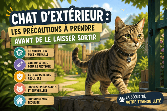 Chat d’extérieur : les précautions à prendre avant de le laisser sortir - Mi-a-ou