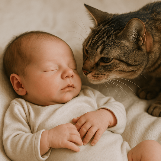 Chat et bébé : comment réussir une cohabitation harmonieuse - Mi-a-ou
