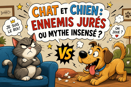 Chat et chien : ennemis jurés ou mythe insensé ? - Mi-a-ou