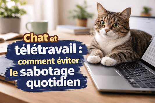 Chat et télétravail : comment éviter le sabotage quotidien - Mi-a-ou