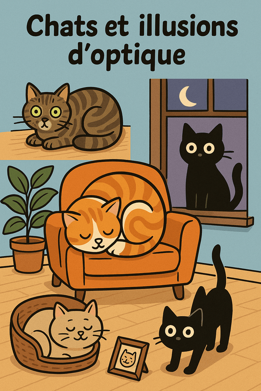Chats et illusions d’optique : les maîtres du camouflage félin 👀 - Mi-a-ou
