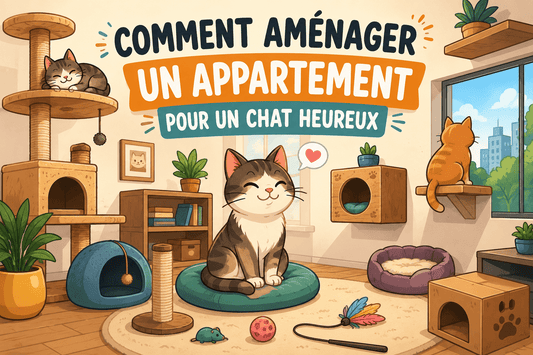 Comment aménager un appartement pour un chat heureux ? - Mi-a-ou