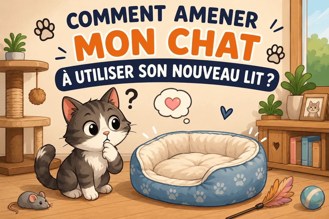 Comment amener mon chat à utiliser son nouveau lit ? - Mi-a-ou