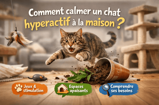 Comment calmer un chat hyperactif à la maison - Mi-a-ou