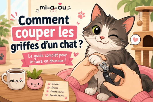 Comment couper les griffes d’un chat sans stress ? - Mi-a-ou