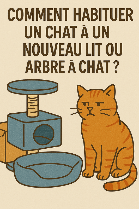 Comment habituer votre chat à un nouveau lit ou arbre à chat ?
