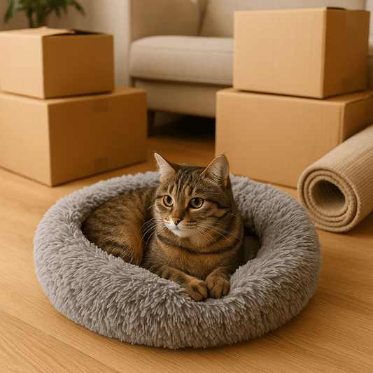 Comment réduire le stress de ton chat lors des changements dans la maison 🏡