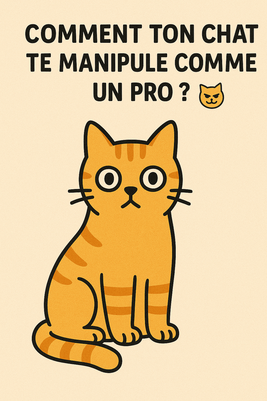 Comment ton chat te manipule comme un pro ? 😼 - Mi-a-ou