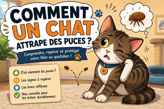 Comment un chat attrape des puces ? - Mi-a-ou
