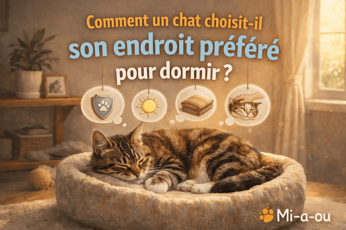 Comment un chat choisit-il son endroit préféré pour dormir? - Mi-a-ou