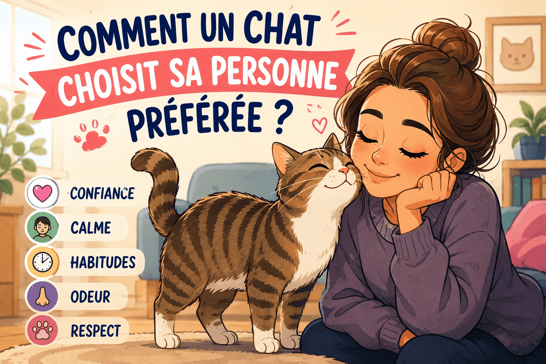 Comment un chat choisit sa personne préférée ? - Mi-a-ou