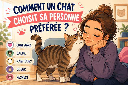 Comment un chat choisit sa personne préférée ? - Mi-a-ou