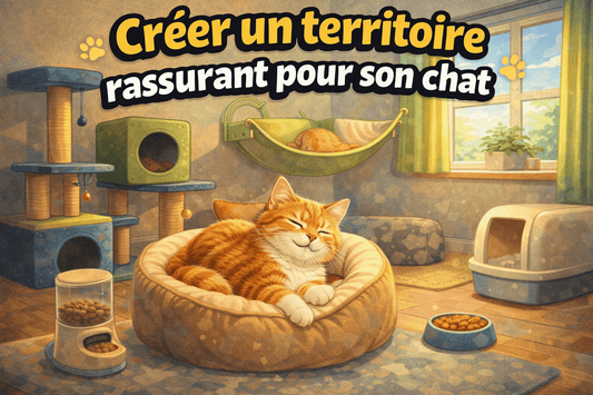 Créer un territoire rassurant pour son chat sans transformer sa maison - Mi-a-ou