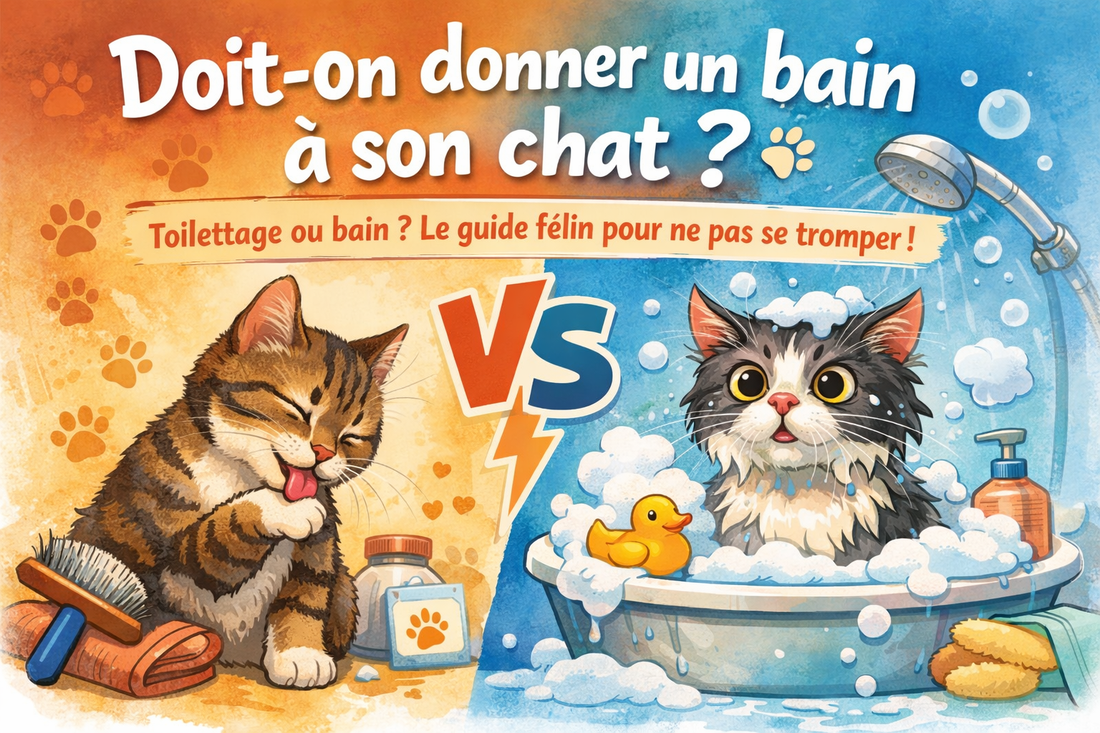 Doit-on donner un bain à son chat ? 🐾 - Mi-a-ou