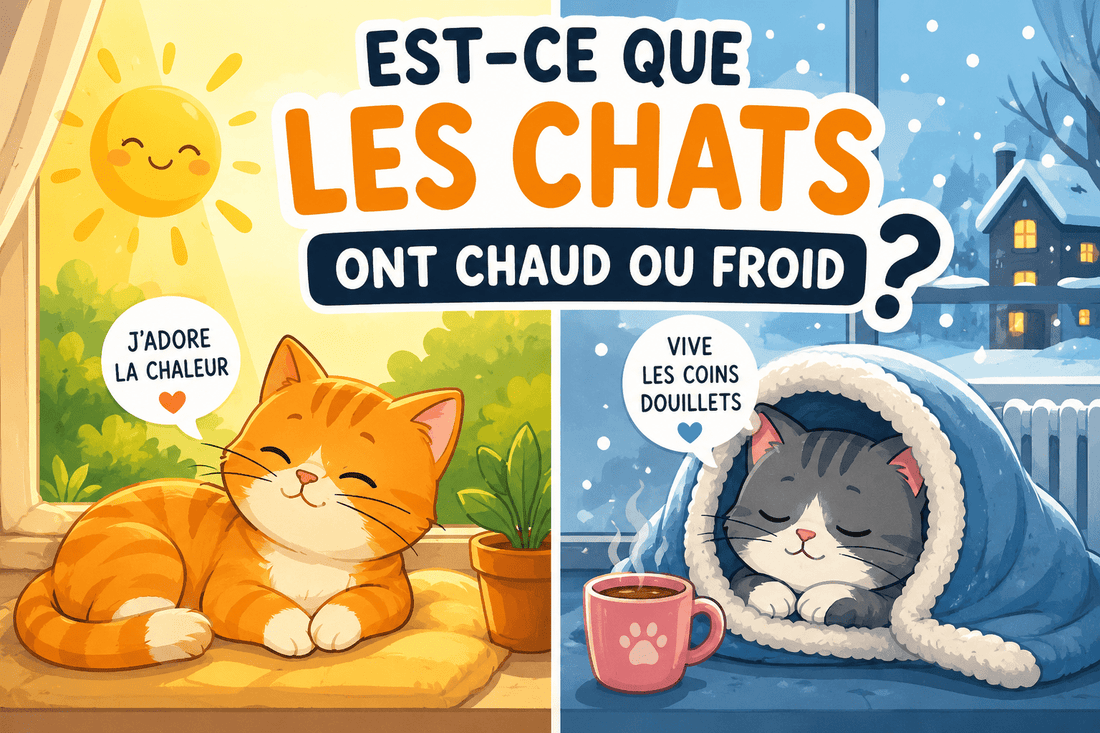Est-ce que les chats ont chaud ou froid ? - Mi-a-ou