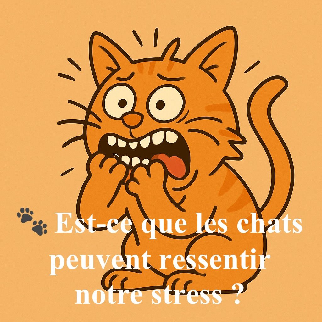 Est-ce que les chats peuvent ressentir notre stress ? - Mi-a-ou