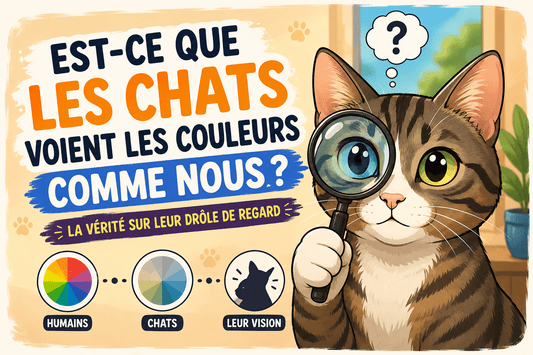 Est-ce que les chats voient les couleurs comme nous ? - Mi-a-ou