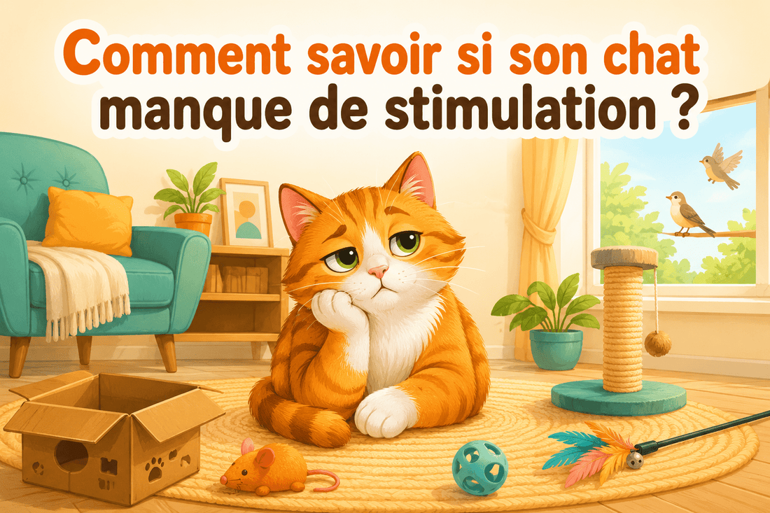 Est-ce que mon chat manque de stimulation ? - Mi-a-ou