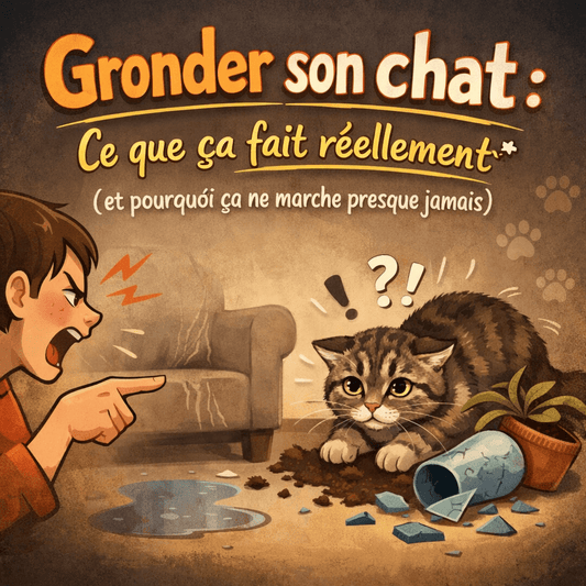Gronder son chat : ce que ça fait réellement (et pourquoi ça ne marche presque jamais)