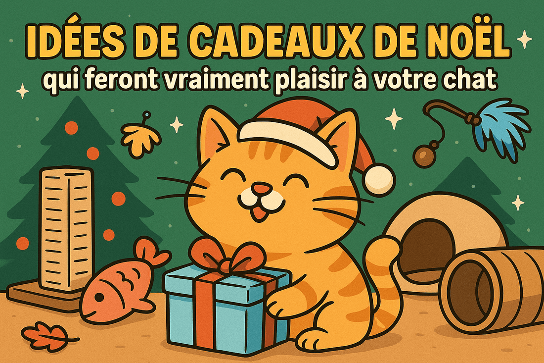 Idées de cadeaux de Noël qui feront vraiment plaisir à votre chat