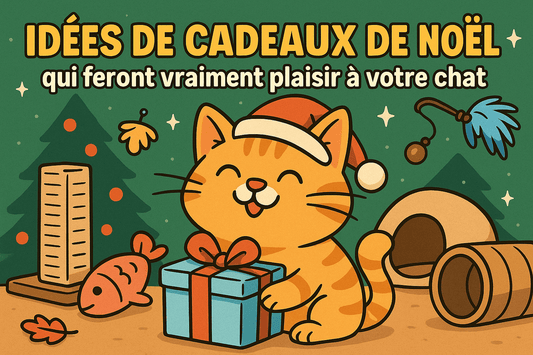 Idées de cadeaux de Noël qui feront vraiment plaisir à votre chat