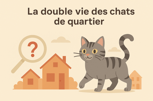 La double vie des chats de quartier : comment la repérer (et l’apaiser) 😼 - Mi-a-ou