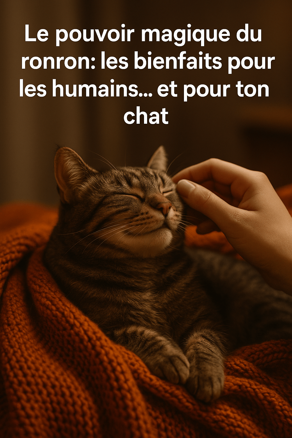 Le pouvoir magique du ronron : les bienfaits pour les humains… et pour ton chat - Mi-a-ou