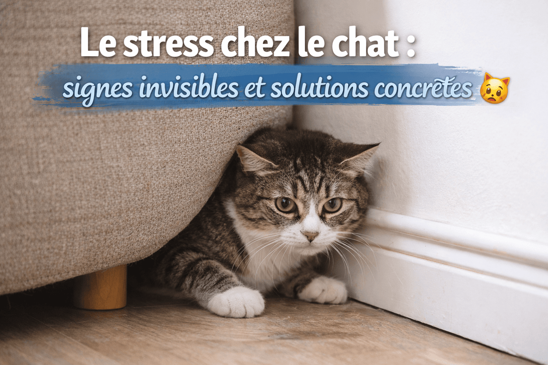 Le stress chez le chat : signes invisibles et solutions concrètes