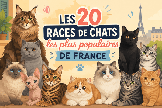Les 20 races de chats les plus populaires en France - Mi-a-ou