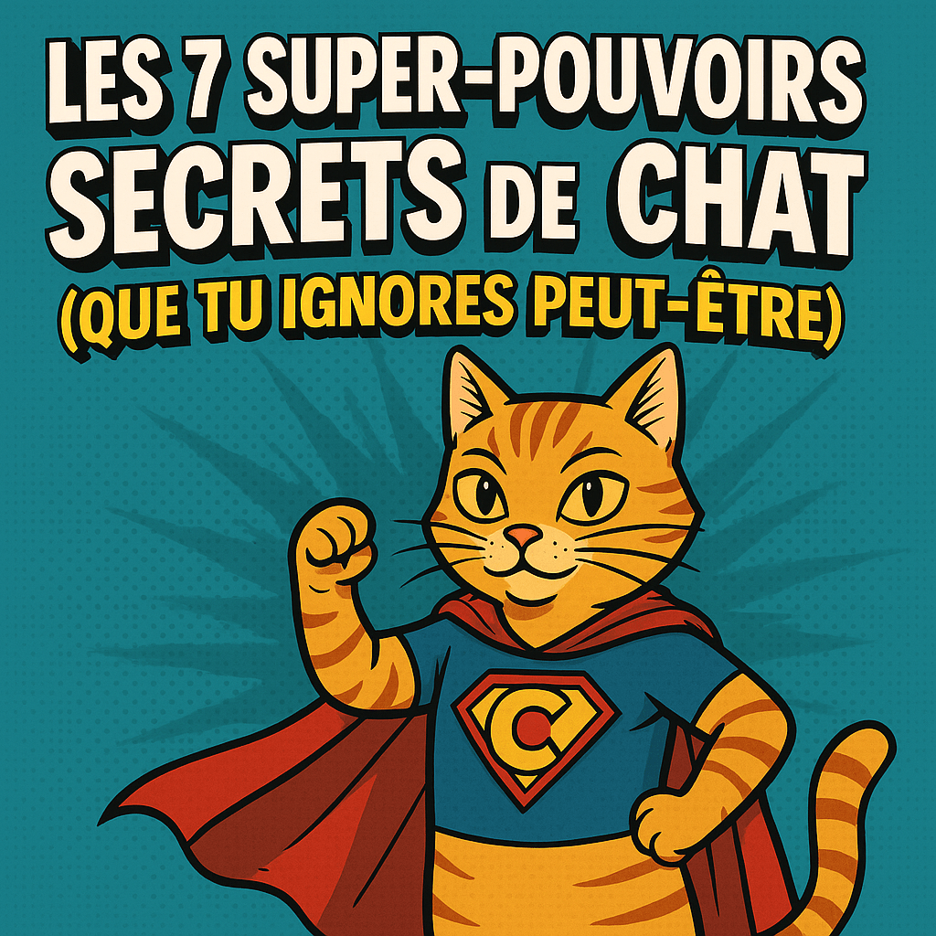 Les 7 super-pouvoirs secrets de ton chat (que tu ignores peut-être) 🐾 - Mi-a-ou