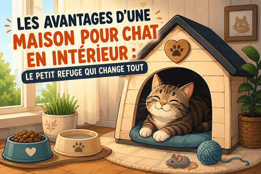Les avantages d’une maison pour chat en intérieur : le petit refuge qui change tout - Mi-a-ou