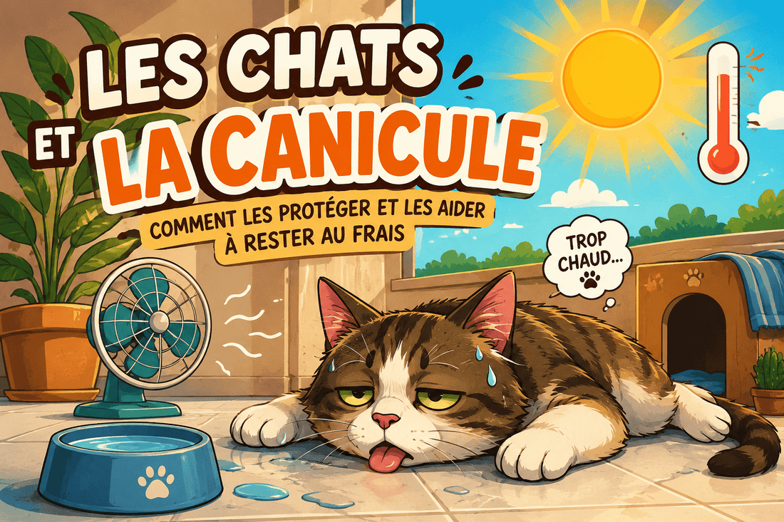 Les chats et la canicule : comment aider son félin ! - Mi-a-ou