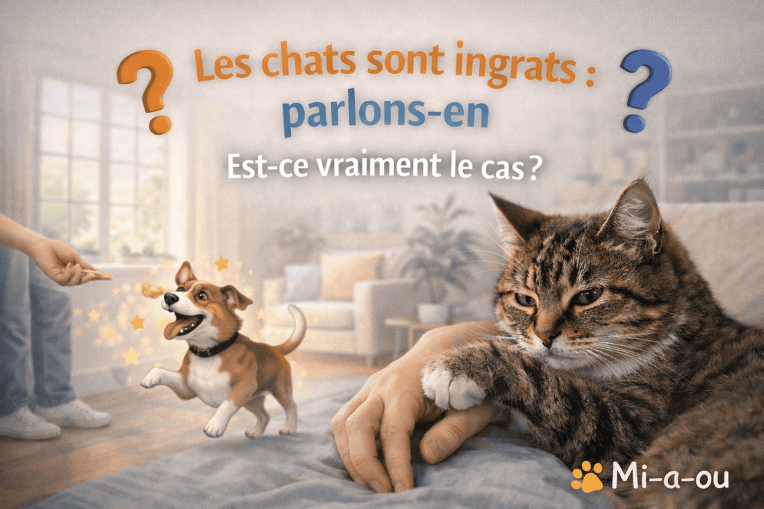Les chats sont ingrats : parlons-en! - Mi-a-ou