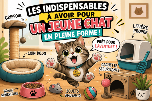 Les indispensables à avoir pour un jeune chat en pleine forme - Mi-a-ou