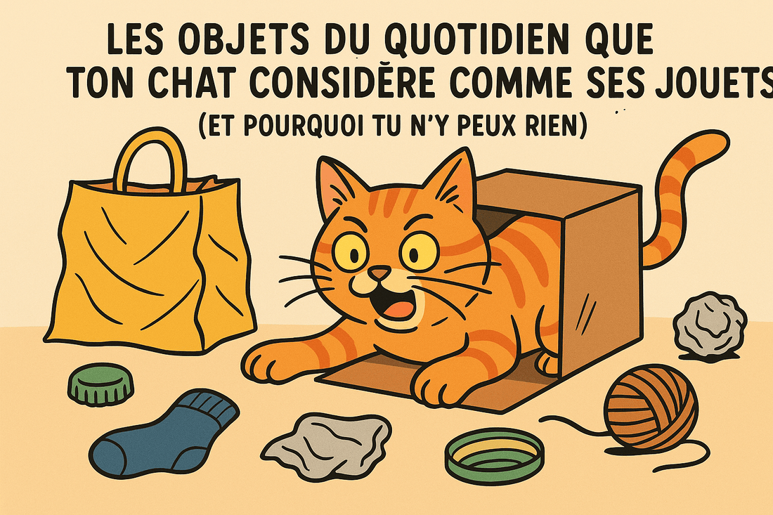 Les objets du quotidien que ton chat considère comme ses jouets (et pourquoi tu n’y peux rien) - Mi-a-ou