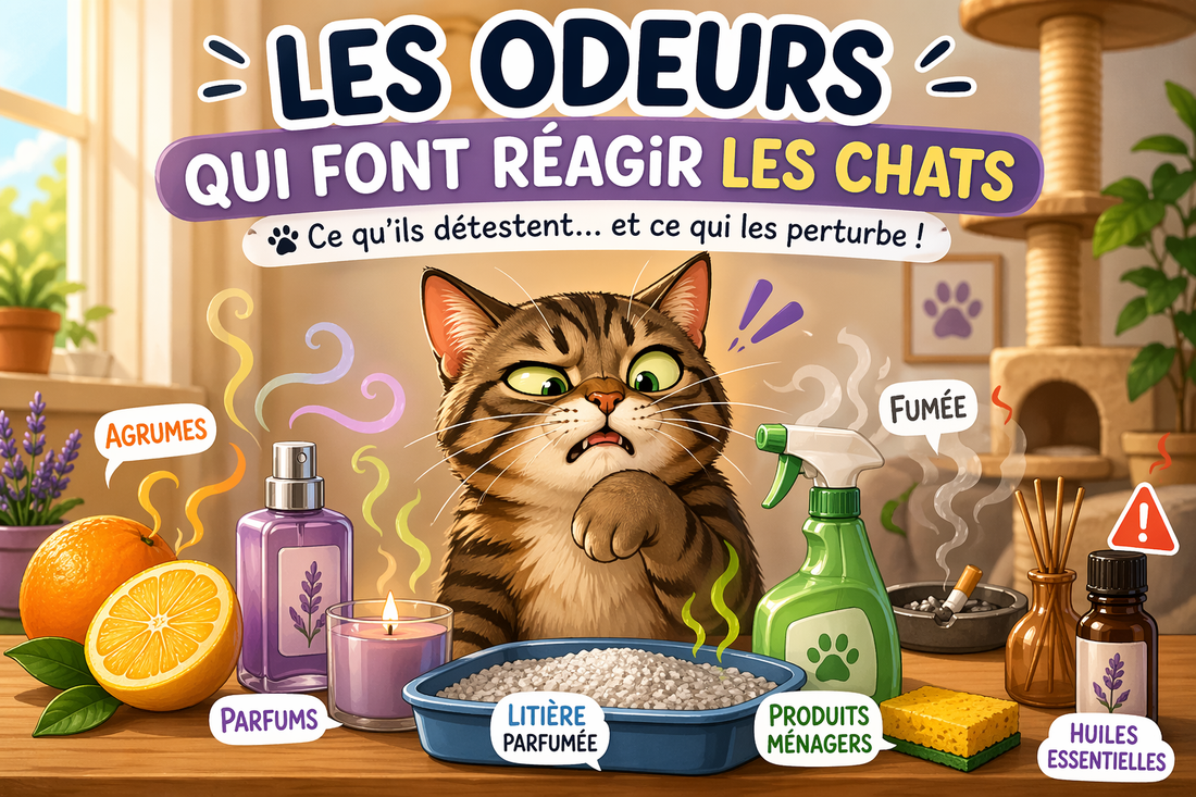 Les odeurs qui font réagir les chats - Mi-a-ou