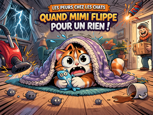 Les peurs chez les chats : comprendre un chat craintif pour mieux l’aider - Mi-a-ou