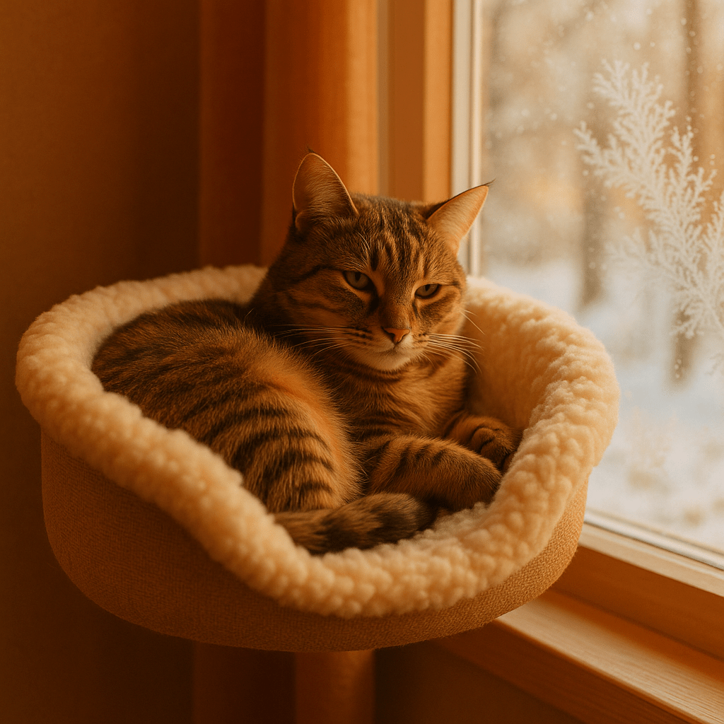 L’hiver approche : comment préparer un cocon douillet pour ton félin
