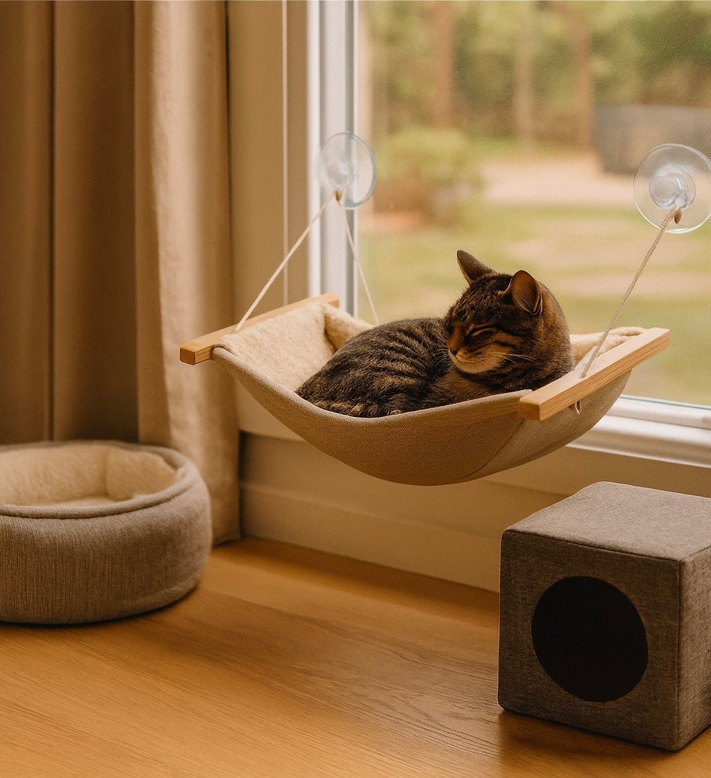 Lit, hamac ou cabane : où votre chat préfère vraiment dormir ?