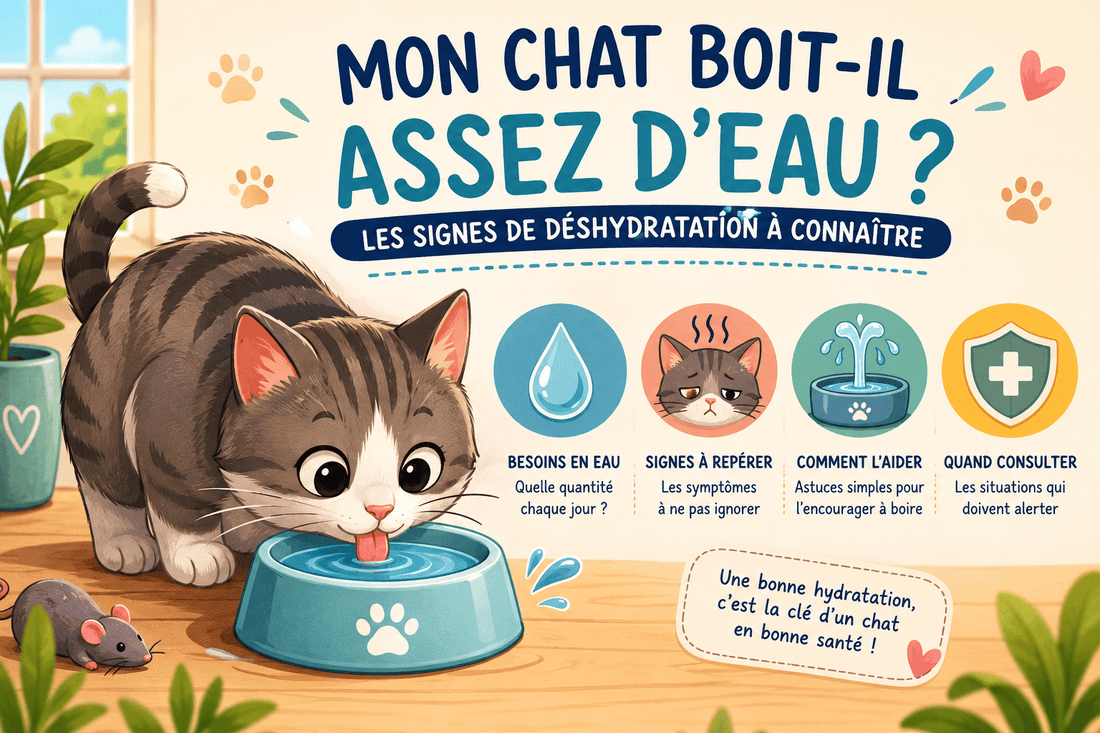 Mon chat boit-il assez d’eau ? - Mi-a-ou
