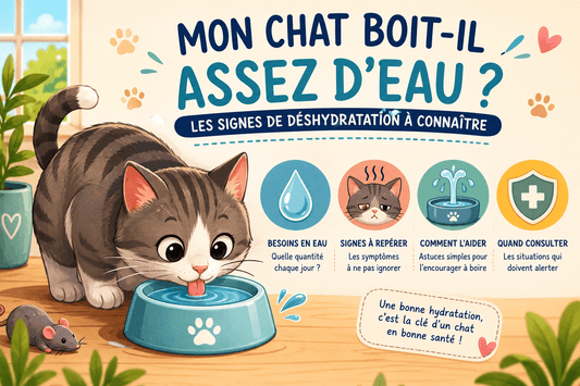 Mon chat boit-il assez d’eau ? - Mi-a-ou