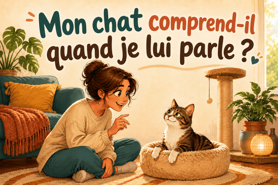 Mon chat comprend-il quand je lui parle ? - Mi-a-ou