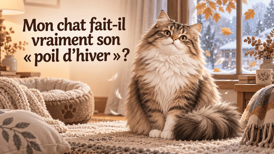 Mon chat fait-il vraiment son « poil d’hiver » ? - Mi-a-ou