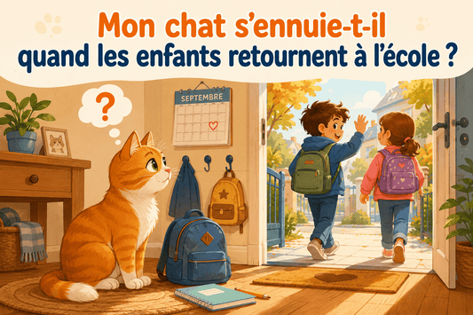 Mon chat s’ennuie-t-il quand les enfants retournent à l’école ? - Mi-a-ou