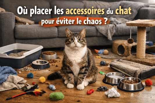 Où placer les accessoires du chat pour éviter le chaos dans la maison ? - Mi-a-ou