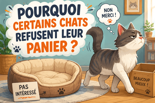 Pourquoi certains chats refusent leur panier ? - Mi-a-ou