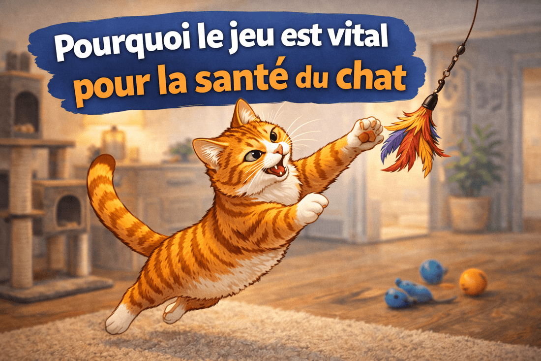🐾 Pourquoi le jeu est vital pour la santé du chat - Mi-a-ou