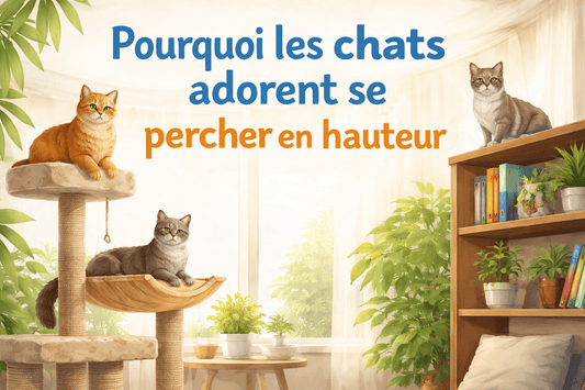 Pourquoi les chats adorent se percher en hauteur? - Mi-a-ou
