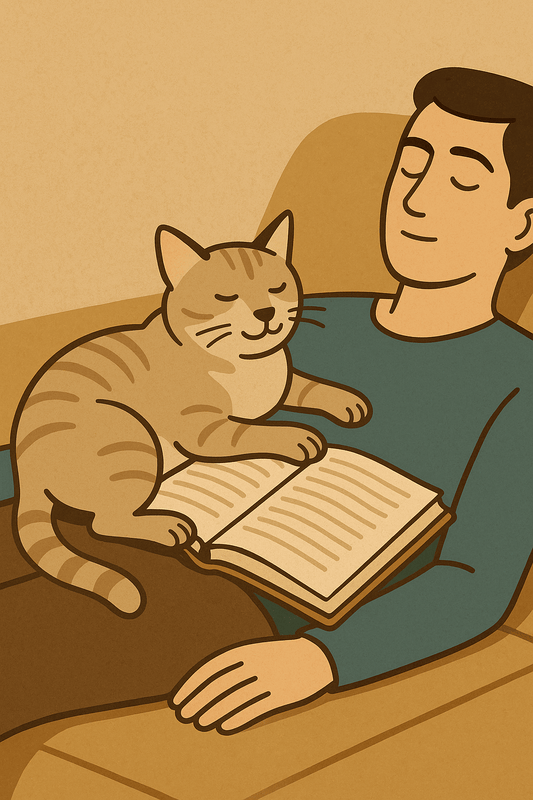 Pourquoi les chats adorent s’écraser sur toi quand tu lis ou travailles - Mi-a-ou